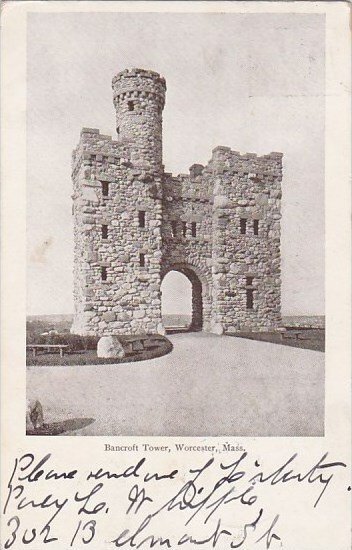 Massachusetts Worcester Bancroft Tower 1906