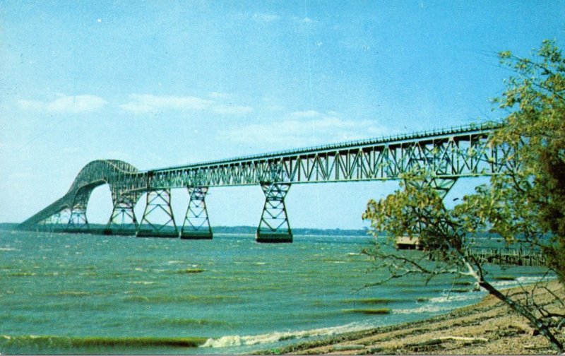 Maryland Newburg Potomac River Bridge On U S Route 301