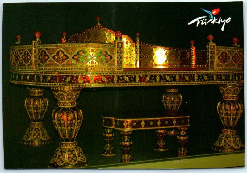 M-11085 The Throne Presented by Nadir Shah to Mahmud Topkapi Palace Instanbul...