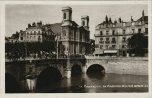 CPA Besancon La Madeleine et le Pont Battant FRANCE (1098812)