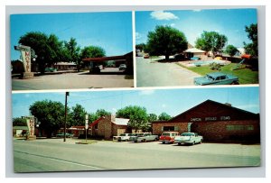 Vintage 1961 Advertising Postcard Western Motel Wilbarger Street Vernon Texas