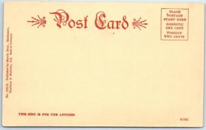 STOCKTON, California  CA   SAN JOAQUIN COUNTY COURT HOUSE  c1900s UDB Postcard