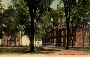 Carlinville, Illinois - A view of Blackburn University - c1908