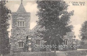 Catholic Church Warwick, NY, USA 1908 