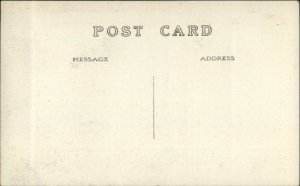 Lake Placid NY Ski Trail c1915 Real Photo Postcard