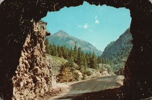 Postcard Mount Abram From Tunnel Million Dollar Highway World's Grandest Scene