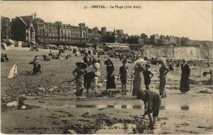 CPA ONIVAL-sur-MER la Plage (751117)