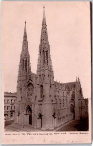 New York City NY, 1906 Saint Patrick's Catholic Cathedral Religious, Postcard