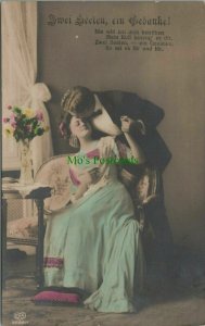 Couples Postcard - Romantic Couple - Zwei Seelen und ein Gedanke   RS27498