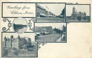 Eldora IA Multiview Washington, Marian Street Court House Boys Industrial School