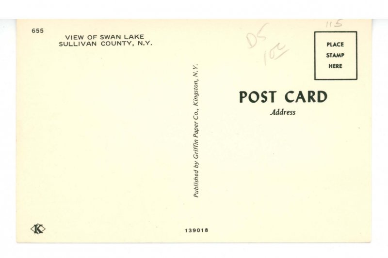 NY - Swan Lake, Catskills