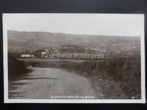 Yorkshire SLEIGHTS FROM BLUE BANK Esk Valley - Old RP Postcard by W. Bramley