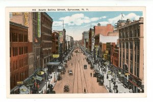 NY - Syracuse. South Salina Street ca 1910