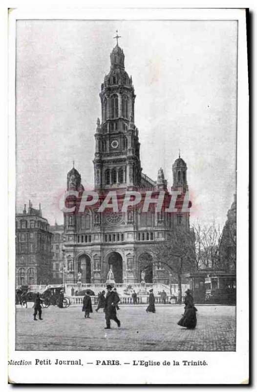 Postcard Collection Old Diary Paris Church of the Trinity