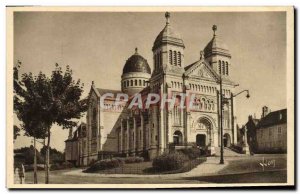 Old Postcard Besancon Basilique St Ferjeux