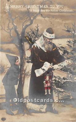 Santa Claus Christmas 1912 