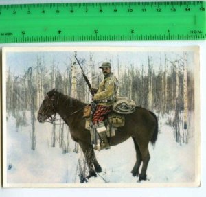 420826 GERMANY Canada Hunter Before ride into wilderness Tobacco ADVERTISING