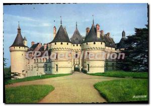 Modern Postcard Chateau de Chaumont The Construction Current Date eighteenth