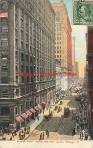 IL, Chicago, Illinois, Monroe Street, Looking East From LaSalle,Western News Pub