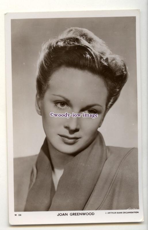 b6114 - Film Actress - Joan Greenwood, Picturegoer Series, No.W.335 - postcard