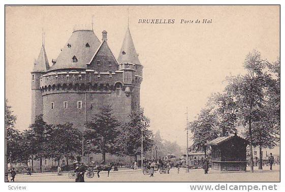 Porte De Hal, Bruxelles, Belgium, 1900-1910s