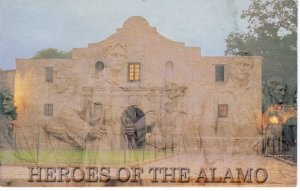 US    PC5217 HEROES OF THE ALAMO, SAN ANTONIO, TEXAS