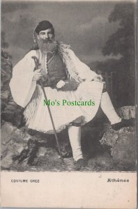 Fashion Postcard - Greece, Greek, Costume Grec, Athenes, Athens RS34542