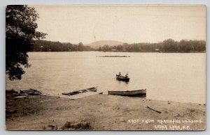 Cedar Lake NJ East from Hardmans Landing Annot Fam Cold Spring NY Postcard I25