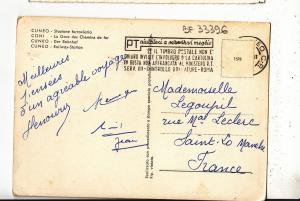 BF33396 cuneo stazione feroviale italy    front/back image