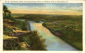 Wyalusing PA, Pennsylvania - Susquehanna River at Wyalusing Rocks