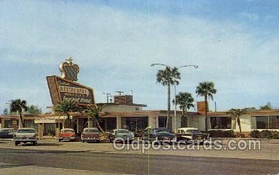 Daytona Beach Florida USA Morrison's Imperial House Restaurant Old Vintage An...