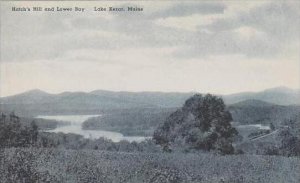 Maine Lake Kezar Hatchs Hill And Lower Bay Albertype