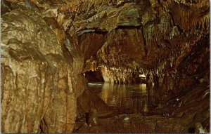 Indian Echo Caverns Historic Underground Wonderland Hummelstown Pa Postcard