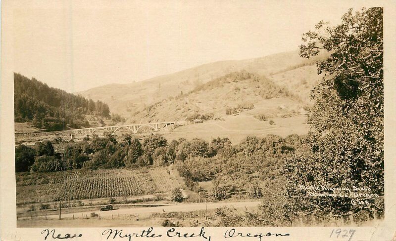 Oregon Myrtle Beach Pacific Highway #353 RPPC Photo Postcard 22-8812