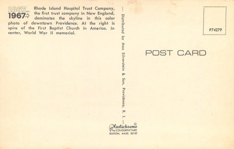 United States New England Rhode Island Hospital Trust Company  1967