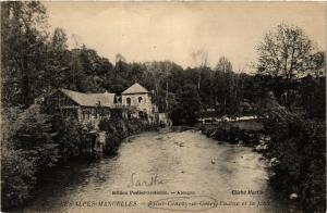 CPA   Les Alpes-Mancelles - Saint-Cénery-ve-Gerei l'usine et la jetée   (356419)