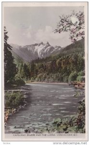 RP, Capilano River And The Lions, Vancouver, British Columbia, Canada, PU-1949