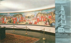 Shriners Imperial Room Pilgrimage to Mecca Mural, Alexandria VA Postcard