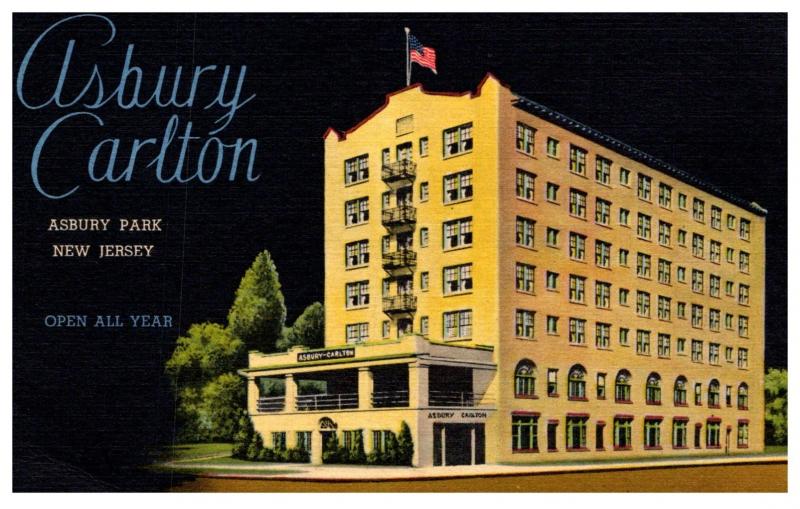 New Jersey  Asbury Park , Ashbury Carlton Hotel