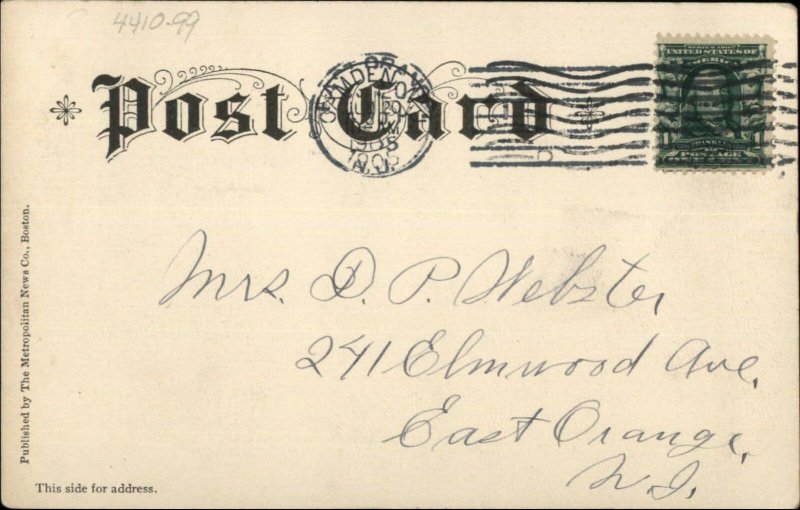 Peace Dale RI MFG Co Factory c1905 Postcard