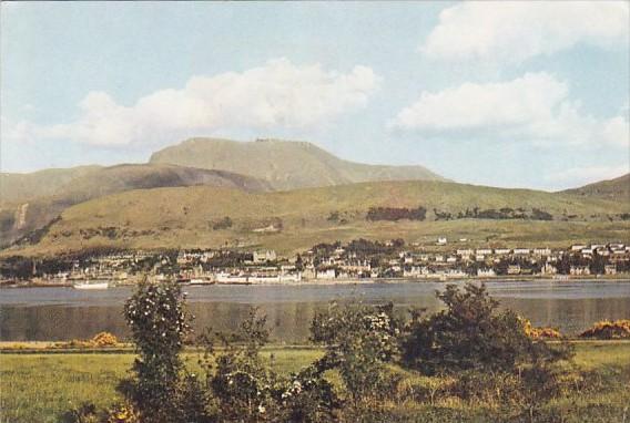 Scotland Ardgour Fort William and Ben Nevis From Trislaig