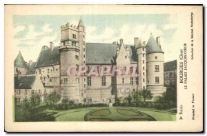 Old Postcard Bourges Cher Palace Jacques Coeur