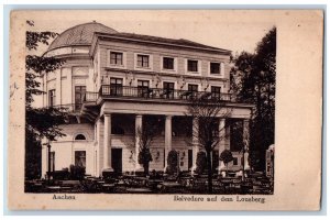 Aachen Germany Postcard Belvedere On The Lousberg 1917 Antique Posted