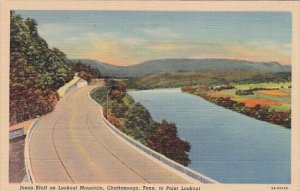 Tennessee Chattanooga Jonas Bluff On Lookout Mountain To Point Lookout