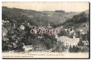 Old Postcard Plombieres les Bains General view taken South