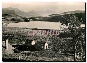 Surroundings Modern Postcard Mont Dore P D Lac de Guery and puu de la Croix M...