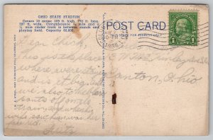 Crowded Stadium Ohio State University Columbus Ohio Postcard K49
