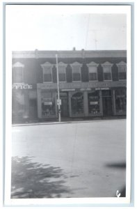 Greenfield Iowa IA RPPC Photo Postcard Coast to Coast Hardware Store c1950's PO