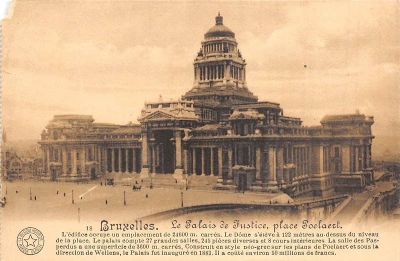 Br34622 Bruxelles Palais de Justice     Belgium