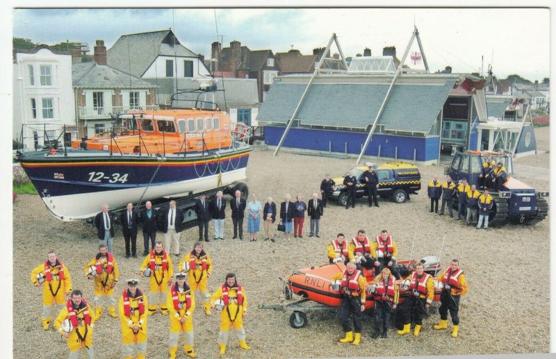 RNLI Aldburgh Lifeboats 12-34 Freddie Cooper & D-520 Bob Savage PPC, Unposted